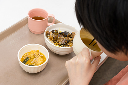 夕食